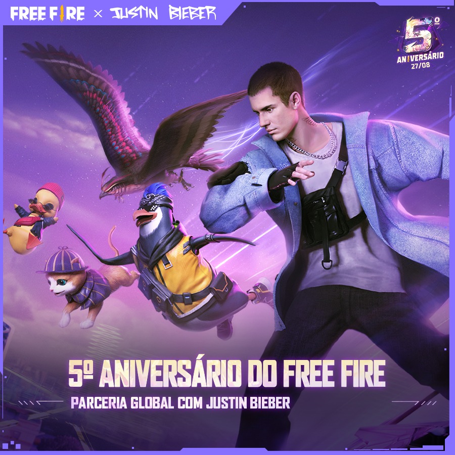 Free Fire lança novo personagem inspirado em jogador de futebol