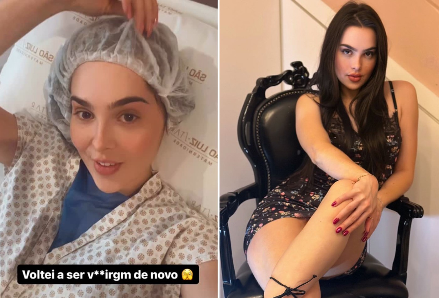 Musa do Only Fans faz ninfoplastia e reconstrução do hímen: Voltei a ser  virgem; vídeos - Tv Alagoas