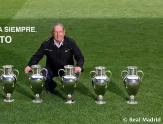 Morre Paco Gento, uma das maiores 'lendas' do Real Madrid