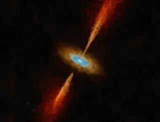 Cientistas detectam primeiro disco ao redor de estrela extragaláctica