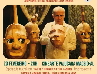 Companhia de Teatro Munganga se apresenta em Maceió na próxima sexta-feira (13)