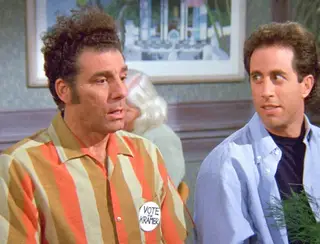 Michael Richards, o Kramer, e Jerry Seinfeld se reencontram 26 anos após fim de 'Seinfeld'