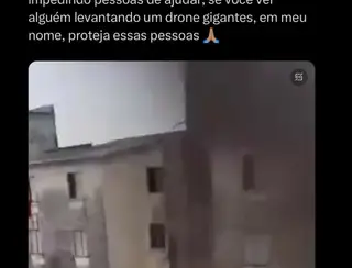 Whindersson Nunes entrega, com drones, kits para vítimas ilhadas em prédios do Rio Grande do Sul; vídeo