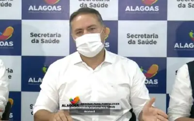 Renan Filho anuncia novas medidas para combater a propagação da Covid e da Influenza