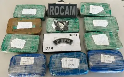 Guarnições do 3º BPM apreendem quase 12 kg de drogas durante ação em Arapiraca
