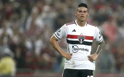 James Rodríguez é barrado de novo e São Paulo usa titulares diante do Cobresal na Libertadores